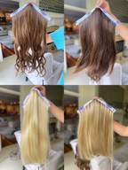 Lizzie Lu's Crew hair inserts bundle, natural-looking hair pieces for hats