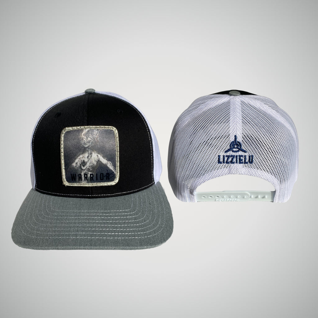 Lizzie Lu Warrior Hat front and back view