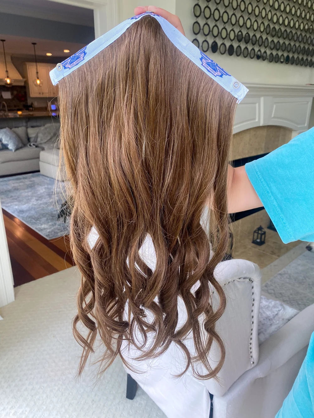 Lizzie Lu Wavy Brunette Hair Insert