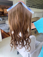 Lizzie Lu Wavy Brunette Hair Insert